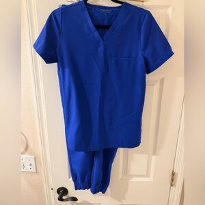 Mandala Galaxy Blue Scrub Set 💙